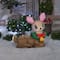 3ft. Airblown® Inflatable Christmas Vintage Deer